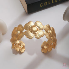 Floral Cuff Bracelet