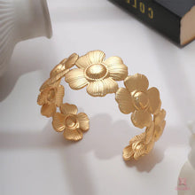 Floral Cuff Bracelet