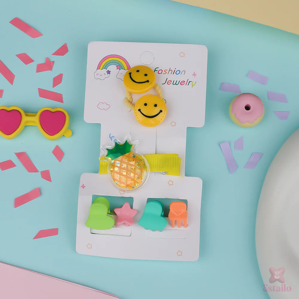 Cheerful Kids' Hair Accessory Set