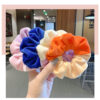 Dual-Tone Velvet Scrunchie – Soft & Stylish Hair Accessory