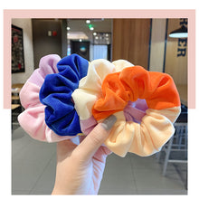Dual-Tone Velvet Scrunchie – Soft & Stylish Hair Accessory