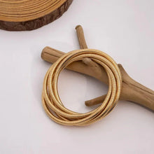 Twisted Coil Statement Bracelet