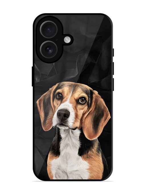 Adorable Beagle Portrait iPhone Case