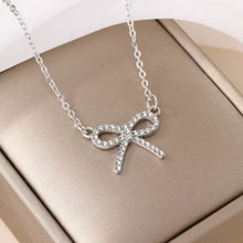 Dainty Bow Pendant Necklace