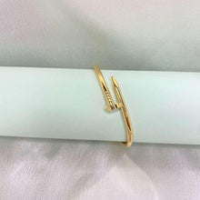 Nail-Inspired Minimalist Bangle