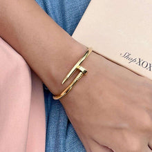 Nail-Inspired Minimalist Bangle