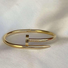 Nail-Inspired Minimalist Bangle