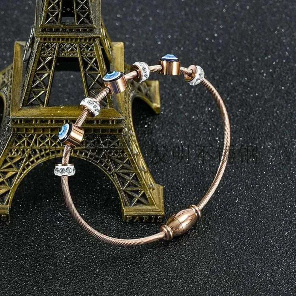Parisian Charm Cable Bracelet