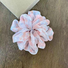 Dreamy Pastel Organza Scrunchie