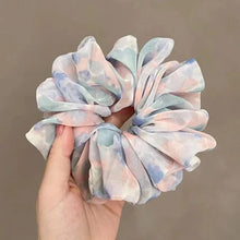 Dreamy Pastel Organza Scrunchie