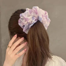 Dreamy Pastel Organza Scrunchie