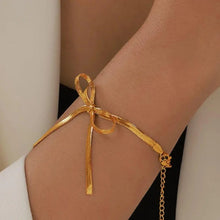 Ribbon Charm Bow Bracelet
