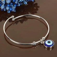 Evil Eye Charm Bangle