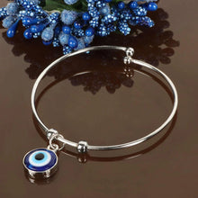 Evil Eye Charm Bangle