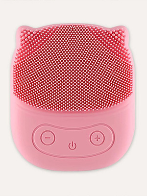 Cute cat electric facial brush photo review